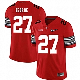 Ohio State Buckeyes 27 Eddie George Red Diamond Nike Logo College Football Jersey Dzhi,baseball caps,new era cap wholesale,wholesale hats